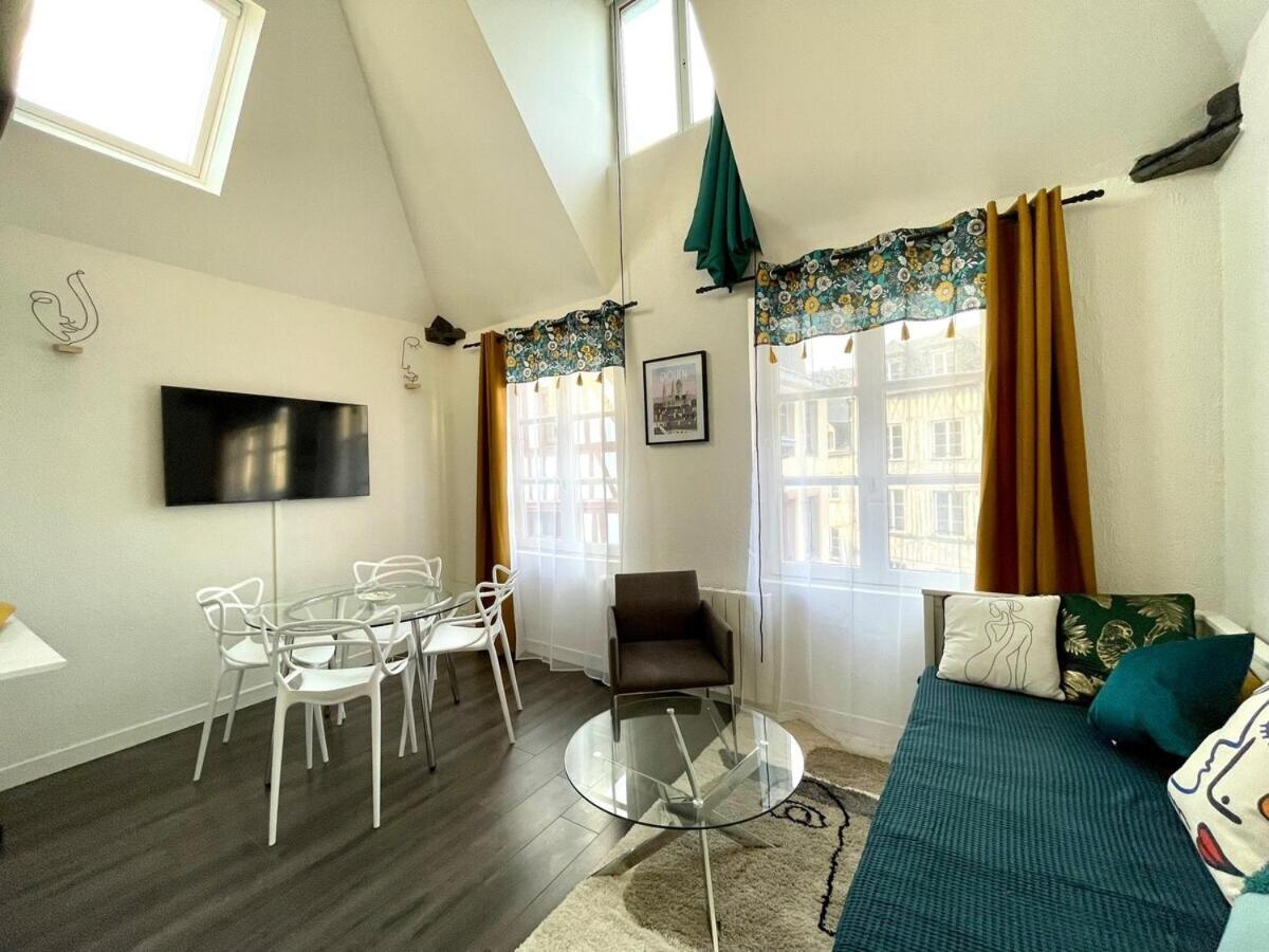 Le 1731, Rouen Coeur D'Histoire, Superbe Duplex Apartment Exterior photo